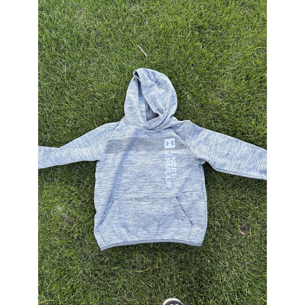 Youth Under Armour Sweatshirt, Gray Size Medium